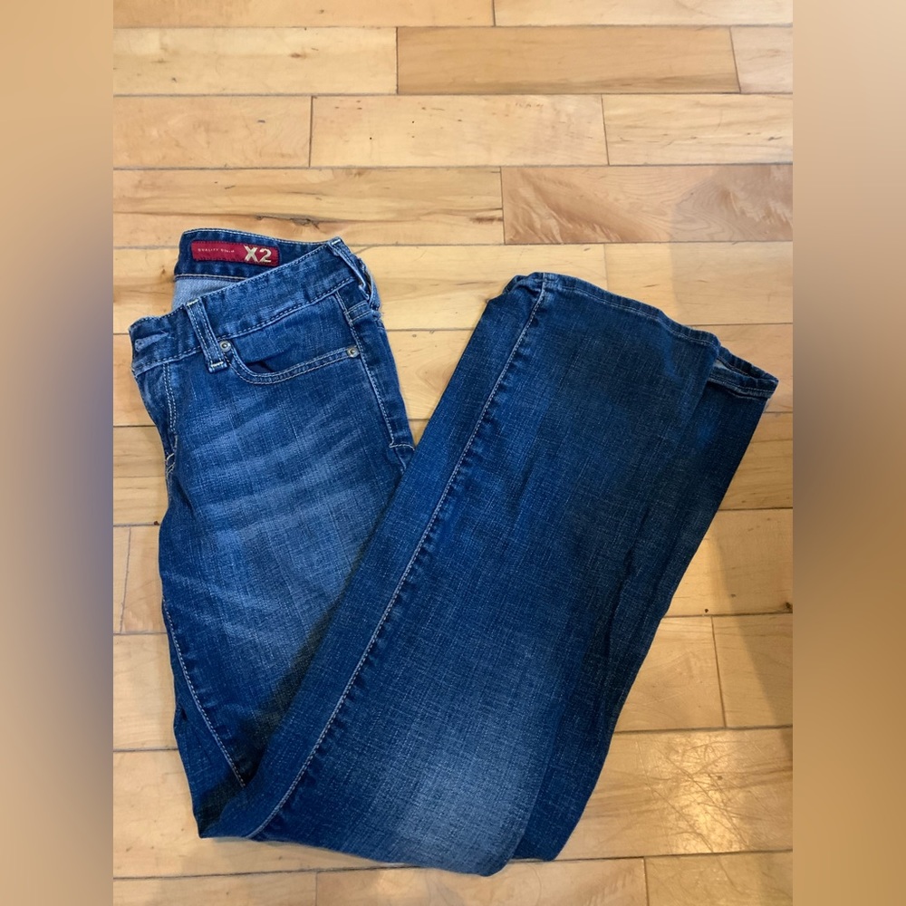 Size 1 low rise bootcut jeans